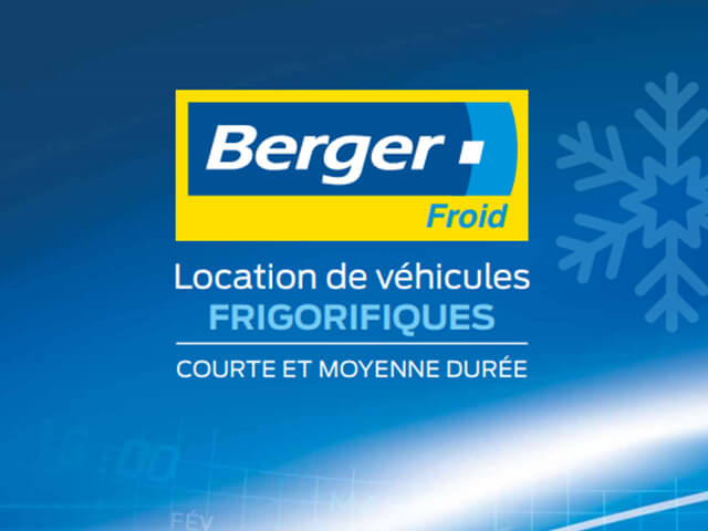 Location courte durée de véhicules frigorifiques