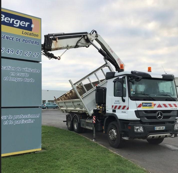 Camion benne grue 6x4 bibenne 26T | image 4