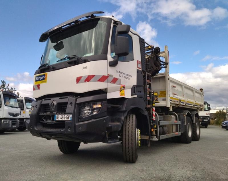 Camion benne grue 6x4 bibenne 26T | image 6