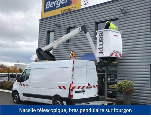 Les nacelles élévatrices sur utilitaires ou PL | image 1