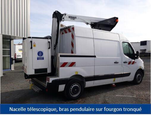 Les nacelles élévatrices sur utilitaires ou PL | image 2