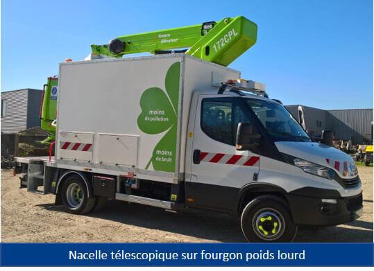 Les nacelles élévatrices sur utilitaires ou PL | image 3