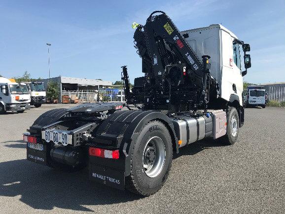 Tracteur C460 avec grue | image 1