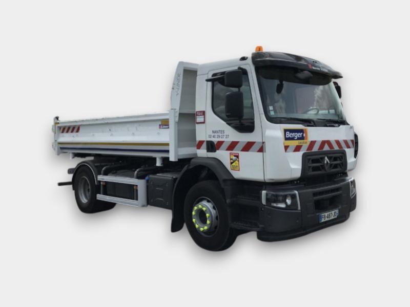Camion benne 4x2 : de 16 à 19 tonnes
