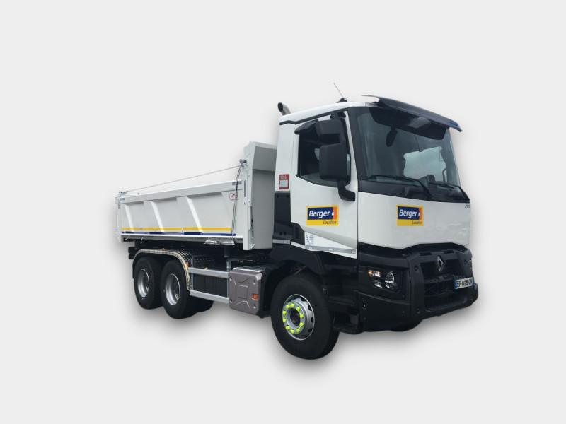 Camion benne 6x4 : Bibenne 26 tonnes