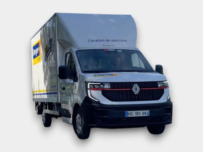 Renault Master 130.35 châssis-cabine avec caisse 20m3 et hayon élévateur