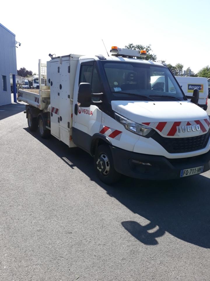 Occasion Iveco Daily 35C18H Maxibenne porte engin