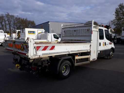 Occasion Iveco Daily 70C18 DC + Benne Coffre