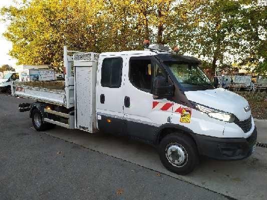 Occasion Iveco Daily 70C18 DC + Benne coffre
