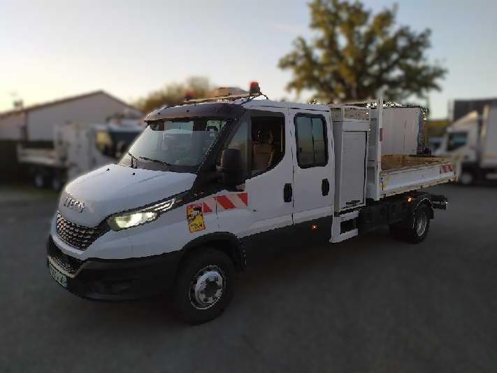 Occasion Iveco Daily 70C18 DC + Benne coffre