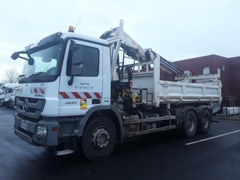 Occasion MERCEDES ACTROS 2644 BIBENNE + GRUE