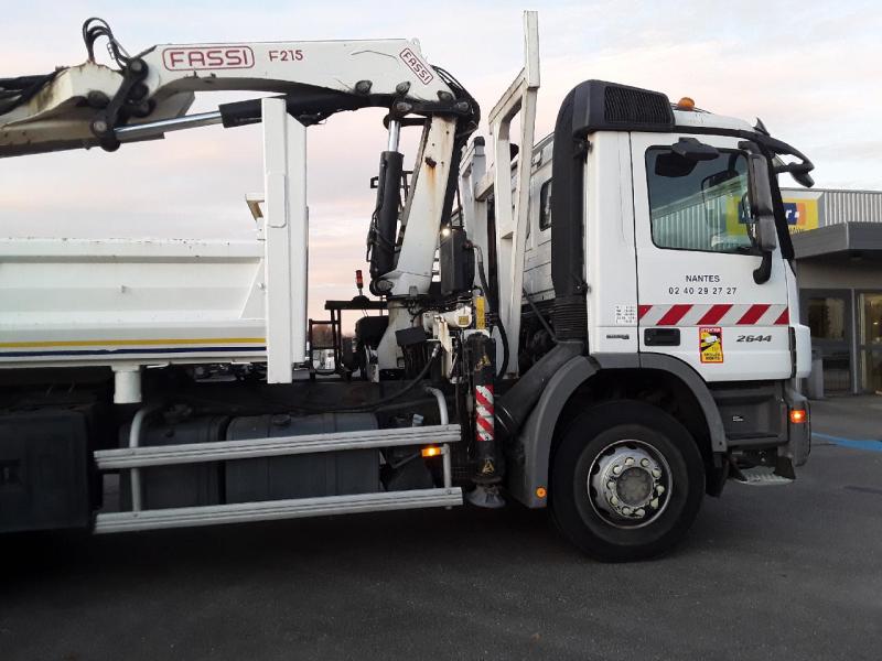 Occasion MERCEDES ACTROS 2644 BIBENNE + GRUE