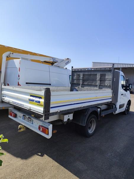 Occasion Opel Movano Chassis Cabine Benne C3500 L3H1 2,3CDTI 125 cv Propulsion Roues Ar Jumelées