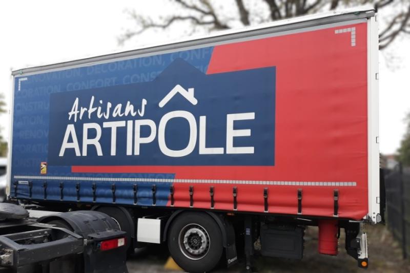 Occasion Remorque Krone bâchée ZZP 18 2 essieux