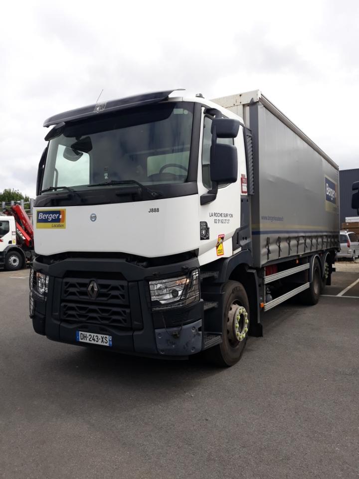 Occasion RENAULT C 42M3 380 CV RIDEAUX 6x2