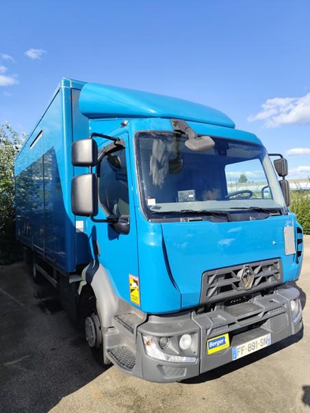 Occasion Renault D 7.5 LOW P4x2 210E6 Fourgon Polyfond avec hayon Repliable