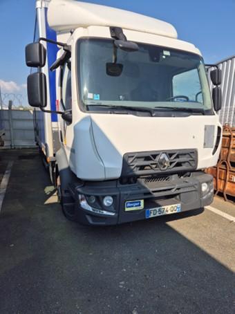Renault D 7.5 Low P4X2 Fourgon Polyfond avec Hayon Rabattable occasion
