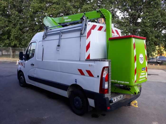 Occasion Renault Master tronqué 145Cv Nacelle 121Fcc 12m Panier 1 pers