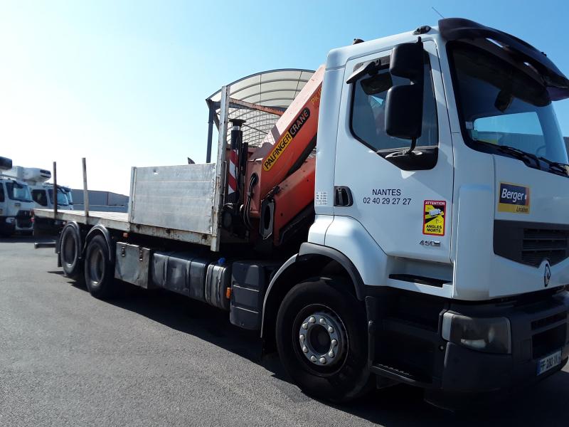 Occasion RENAULT PREMIUM 450cv PLAT-GRUE AR-CAB