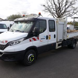 Image de Iveco Daily 70C18 DC + Benne Coffre