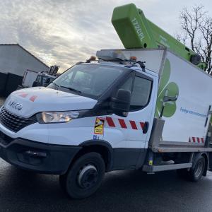 Image de Iveco Daily 72C18 CC Nacelle Pack éco + BT200 - Panier 2 pers.